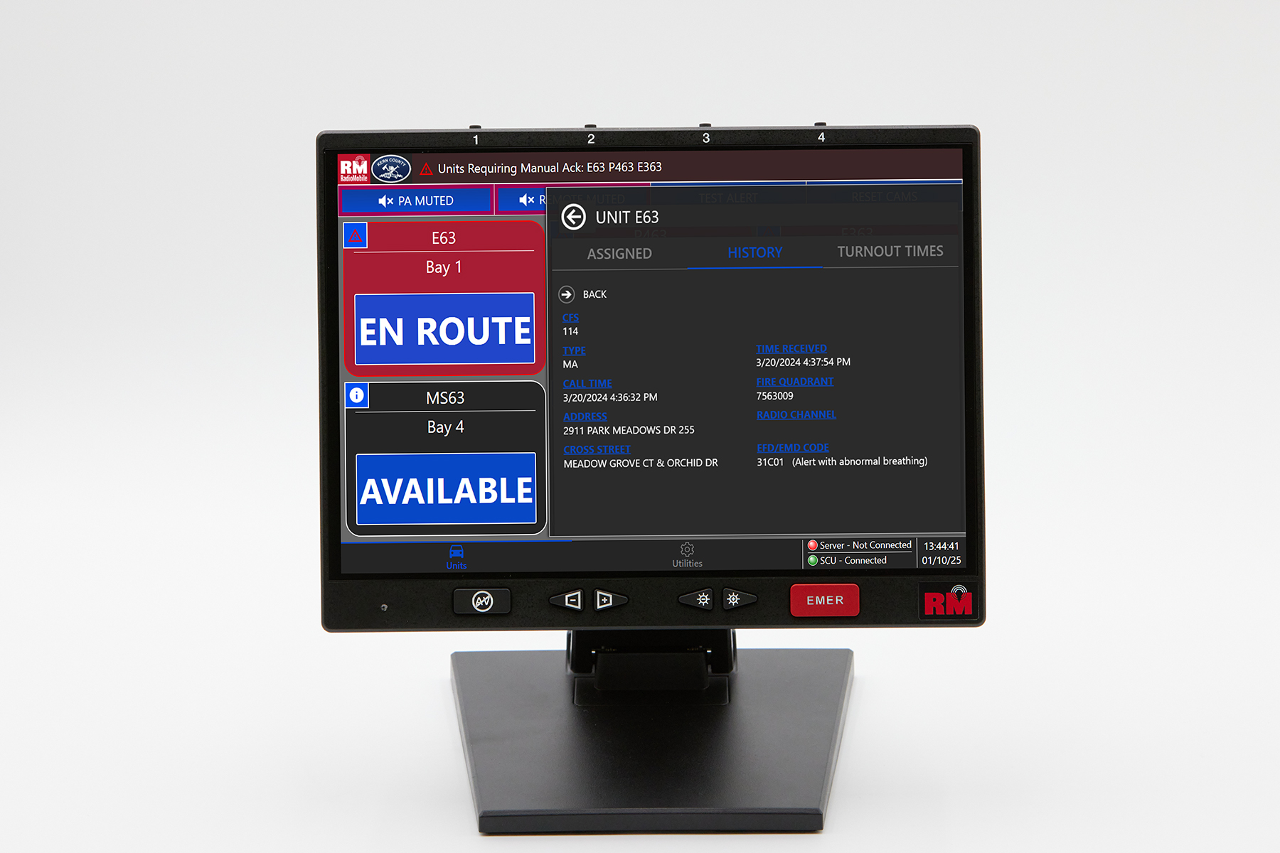 IQ FSAS Command Desk Terminal