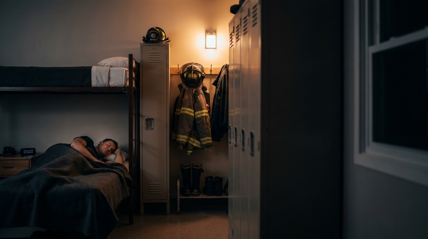 Firefighter_sleeping_in_bed