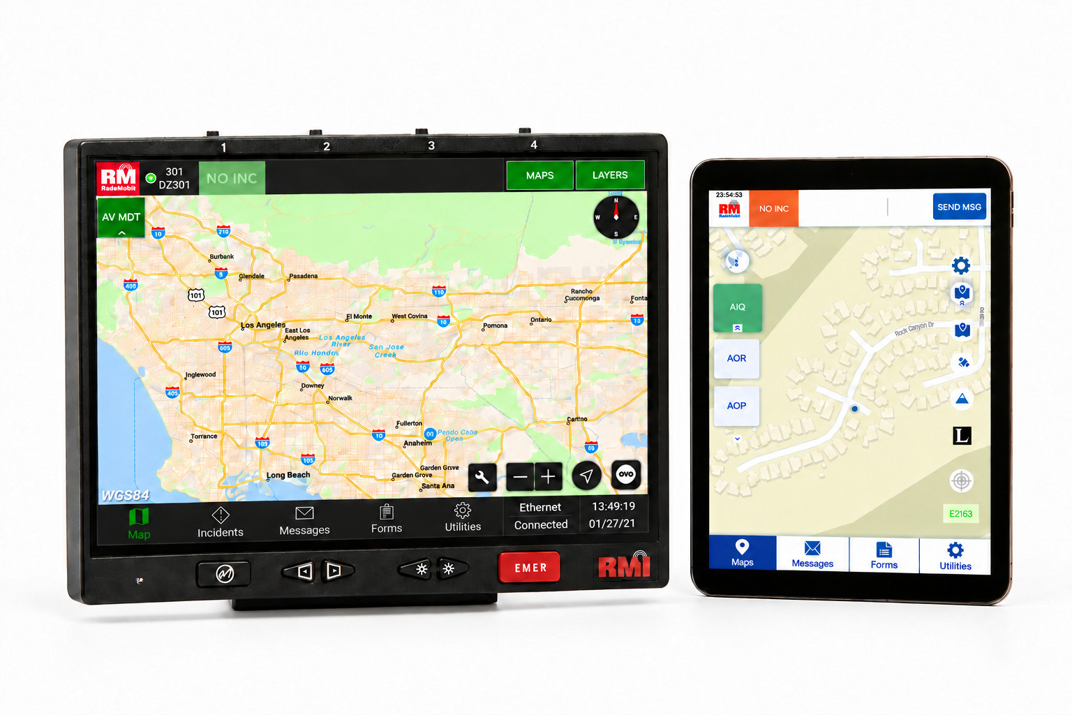 RMI Side-by-side monitor image